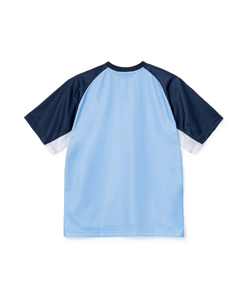 BOTT（ボット）の「BoTT / ボット PANELED TRAINING SHIRT（Tシャツ/カットソー・メンズ・ブルー系その他・MEDIUM/SMALL）」の2枚目の写真