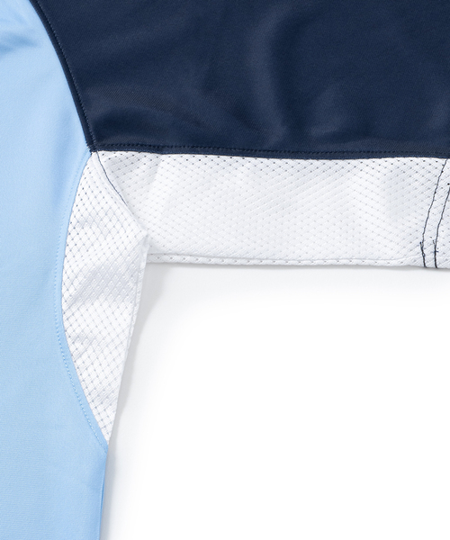 BOTT（ボット）の「BoTT / ボット PANELED TRAINING SHIRT（Tシャツ/カットソー・メンズ・ブルー系その他・MEDIUM/SMALL）」の5枚目の写真