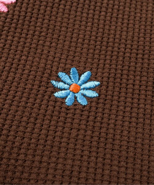 apres les cours(アプレレクール)の「【WEB限定】アソート刺繍ペプラムトップス(Tシャツ/カットソー・キッズ・マスタード/ブラウン/グリーン/レッド/アイボリー・80/90/100/110/120/130/140)」の14枚目の写真