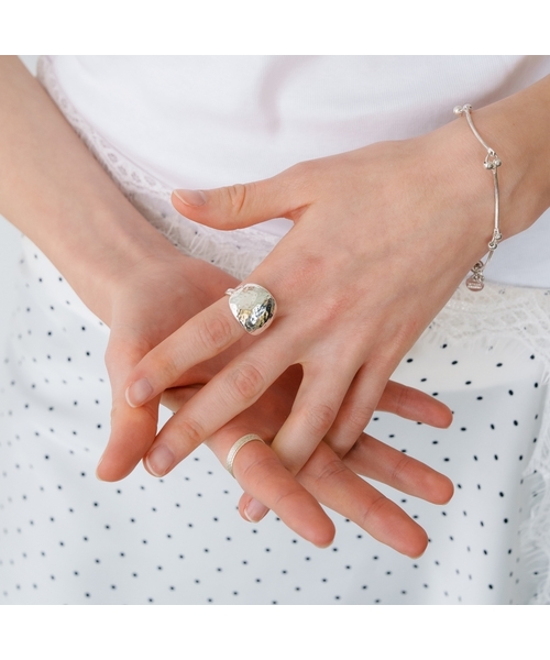 LOVE ME MONSTER(ラブミーモンスター)の「Bold Bump Ring (L261MRI050)(リング・レディース・ゴールド/シルバー・FREE)」の1枚目の写真