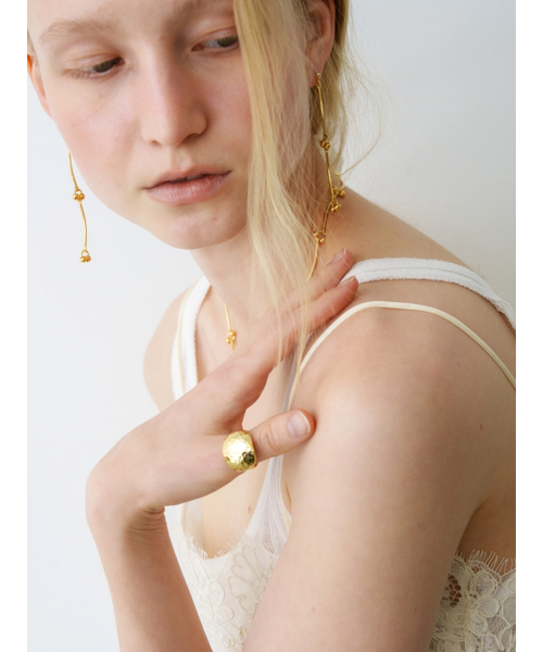 LOVE ME MONSTER(ラブミーモンスター)の「Bold Bump Ring (L261MRI050)(リング・レディース・ゴールド/シルバー・FREE)」の5枚目の写真