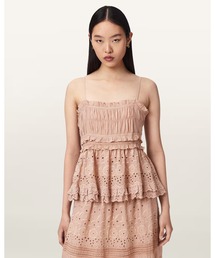 CAMILLE EMBROIDERED LACE TOP | CAMILLE エンベリッシュド レース トップ