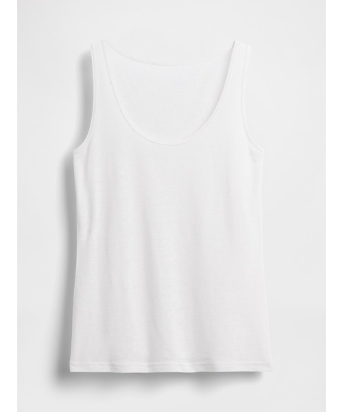 GAP(ギャップ)の「リネンブレンド タンクトップ(タンクトップ・レディース・ブラック/ブラウン/ホワイト・L/S/XS/XXS/M/XL)」の6枚目の写真