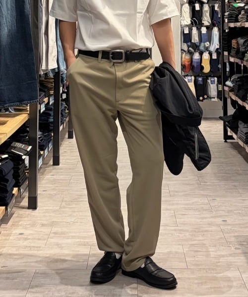 【EDWIN】【ＪＥＲＳＥＹＳ】テーパードチノパンツ ＣＯＯＬ (吸湿速乾 / 裏メッシュ / ストレッチ / テーパード / ビジカジ)