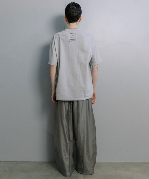 MARECHAL TERRE(マルシャルテル)の「コクーンワイドパンツ(その他パンツ・レディース・グレイッシュベージュ/ブラック・MEDIUM)」の8枚目の写真