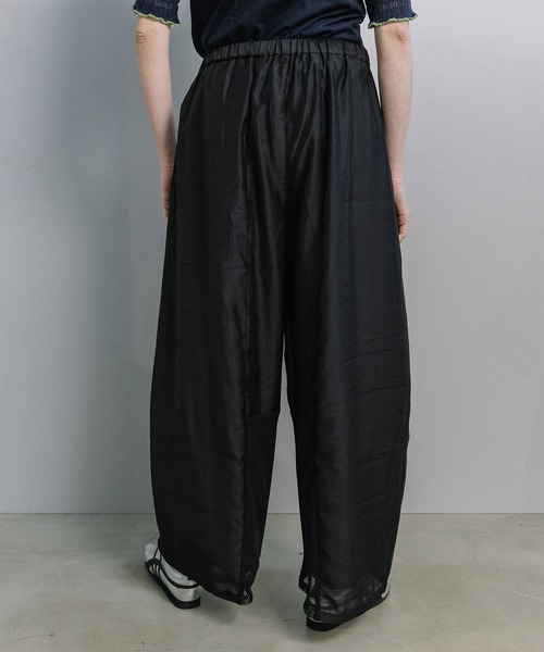 MARECHAL TERRE(マルシャルテル)の「コクーンワイドパンツ(その他パンツ・レディース・グレイッシュベージュ/ブラック・MEDIUM)」の14枚目の写真