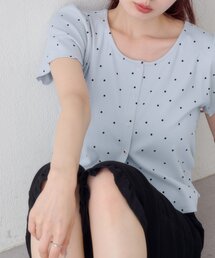 【無地＆ドット/WEB限定カラー】ドット針抜きカーディガン