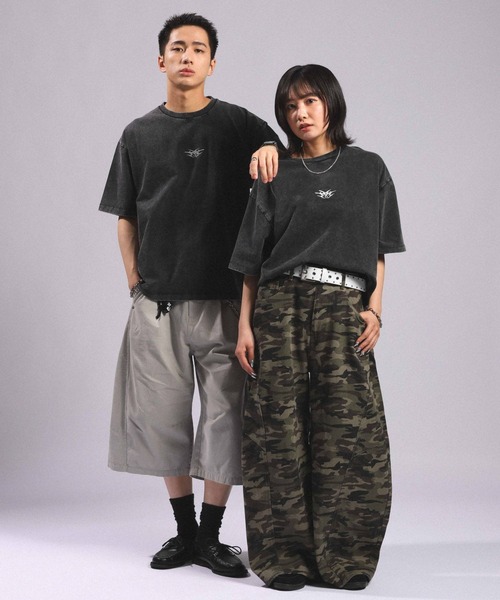RAGEBLUE(レイジブルー)の「Front Metal Compact T-Shirt/フロントメタルコンパクトTシャツ(Tシャツ/カットソー・メンズ・ブラック/グレー・MEDIUM/LARGE)」の11枚目の写真