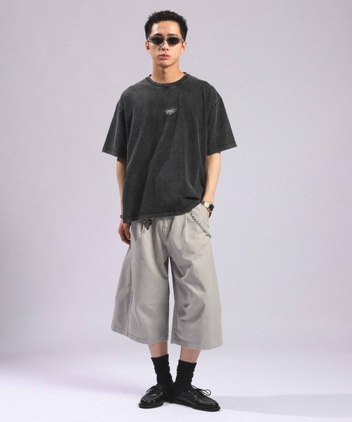 RAGEBLUE(レイジブルー)の「Front Metal Compact T-Shirt/フロントメタルコンパクトTシャツ(Tシャツ/カットソー・メンズ・ブラック/グレー・MEDIUM/LARGE)」の7枚目の写真