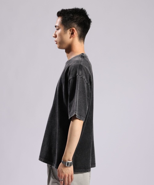 RAGEBLUE(レイジブルー)の「Front Metal Compact T-Shirt/フロントメタルコンパクトTシャツ(Tシャツ/カットソー・メンズ・ブラック/グレー・MEDIUM/LARGE)」の21枚目の写真