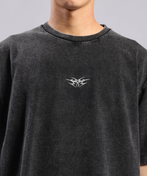 RAGEBLUE(レイジブルー)の「Front Metal Compact T-Shirt/フロントメタルコンパクトTシャツ(Tシャツ/カットソー・メンズ・ブラック/グレー・MEDIUM/LARGE)」の18枚目の写真
