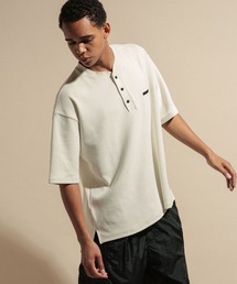 NUMERALS（ヌメラルズ）の「[NUMERALS]WAFFLE HENLEY T-SHIRT（Tシャツ/カットソー）」