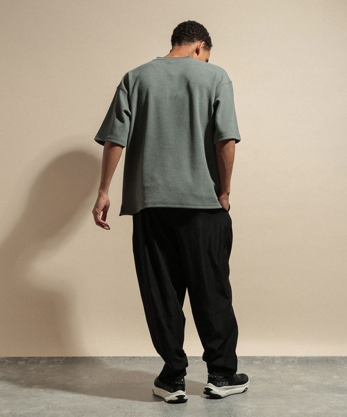 NUMERALS（ヌメラルズ）の「[NUMERALS]WAFFLE HENLEY T-SHIRT（Tシャツ/カットソー・メンズ・ベージュ/カーキ/ホワイト/ブラック・MEDIUM/LARGE）」の13枚目の写真