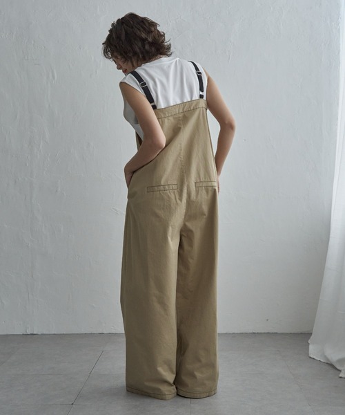 notch.(ノッチ)の「【 notch. by KR 】アシメサロペット(サロペット/オーバーオール・レディース・ブラウン/ベージュ/ブラック/オフホワイト・M/TM)」の17枚目の写真