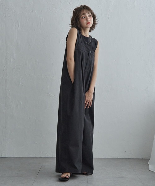 notch.(ノッチ)の「【 notch. by KR 】アシメサロペット(サロペット/オーバーオール・レディース・ブラウン/ベージュ/ブラック/オフホワイト・M/TM)」の22枚目の写真