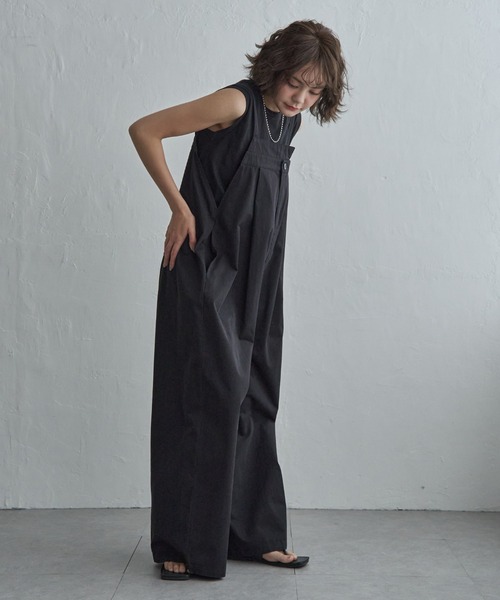 notch.(ノッチ)の「【 notch. by KR 】アシメサロペット(サロペット/オーバーオール・レディース・ブラウン/ベージュ/ブラック/オフホワイト・M/TM)」の22枚目の写真