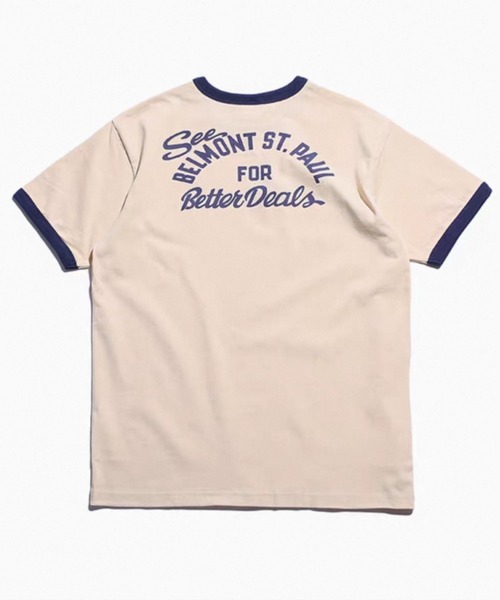 CELENA BEATS(セレナビーツ)の「フィッシングジャガード リンガーTシャツ(Tシャツ/カットソー・メンズ・ブルー/アイボリー/ホワイト・XL/L/M/S/XXL)」の14枚目の写真