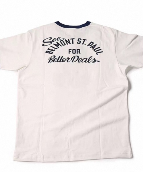 CELENA BEATS(セレナビーツ)の「フィッシングジャガード リンガーTシャツ(Tシャツ/カットソー・メンズ・ブルー/アイボリー/ホワイト・XL/L/M/S/XXL)」の12枚目の写真