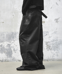 Faux Leather Curve Pants / フェイクレザーカーブパンツ（その他