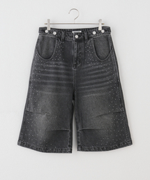 JOINT WORKS | ラインストーン デニムショーツ / J Rhine Stone Denim Shorts(その他パンツ)