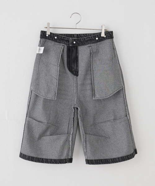 JOINT WORKS(ジョイントワークス)の「ラインストーン デニムショーツ / J Rhine Stone Denim Shorts(その他パンツ・レディース・ブラック/ブルー・MEDIUM/LARGE)」の8枚目の写真
