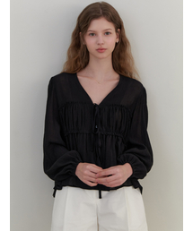 RE_L（リエル）の「[15th] Creampuff blouse (black)（シャツ/ブラウス）」