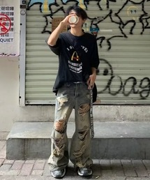 レトロダメージデニム