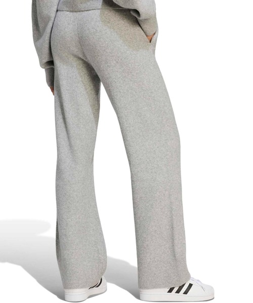 adidas（アディダス）の「adidas ESSENTIALS KNIT PANT / アディダス エッセンシャルズ ニット パンツ（その他パンツ・レディース・グレー・S/M/L）」の8枚目の写真