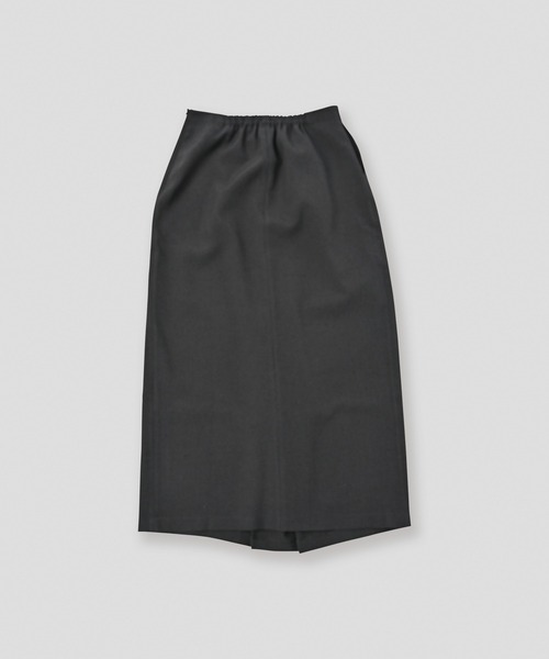 WHYTO.(ホワイト)の「「WHYTO. / ホワイト」asymmetry tuck skirt(スカート・レディース・杢グレー/チャコールグレー/ブラック・36/38)」の17枚目の写真