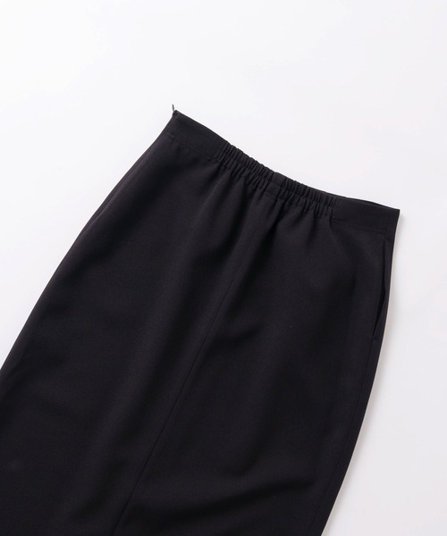 WHYTO.(ホワイト)の「「WHYTO. / ホワイト」asymmetry tuck skirt(スカート・レディース・杢グレー/チャコールグレー/ブラック・36/38)」の19枚目の写真