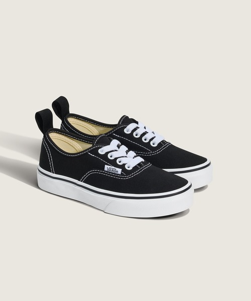 VANS(バンズ)の「キッズ オーセンティック エラスティックレース / UY AUTHENTIC ELASTIC (ELASTIC VN0A346ZLXN1(スニーカー・キッズ・ブラック・1/13/12/11/3/2)」の2枚目の写真