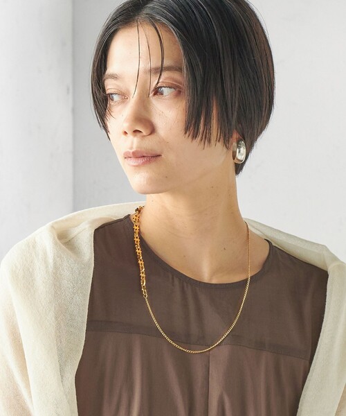SOAC(ソーク)の「SOAC: スイッチ チェーン ネックレス(ネックレス・レディース・ゴールド・ONE SIZE)」の3枚目の写真