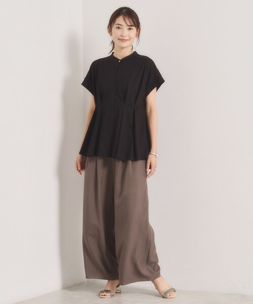 ITS'DEMO(イッツデモ)の「【冷感】カノコタックプルオーバー(Tシャツ/カットソー・レディース・ライトブルー/イエロー系その他/グリーン/ブラック・00)」の7枚目の写真