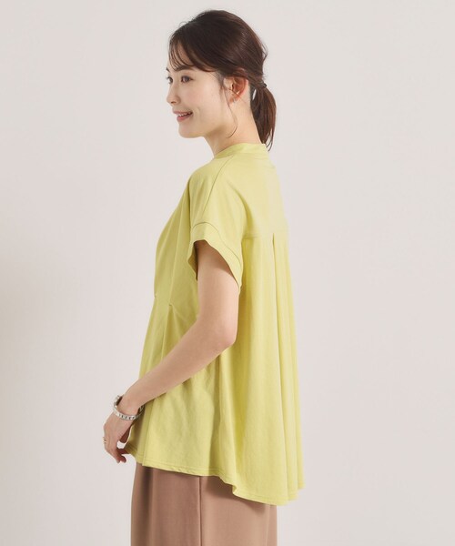 ITS'DEMO(イッツデモ)の「【冷感】カノコタックプルオーバー(Tシャツ/カットソー・レディース・ライトブルー/イエロー系その他/グリーン/ブラック・00)」の22枚目の写真