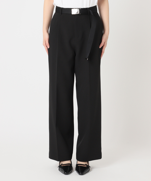 U by SPICK&SPAN(ユーバイスピックアンドスパン)の「ベルトツキパンツ(スラックス・レディース・オレンジ/キャメル/ブラック・36/38)」の18枚目の写真
