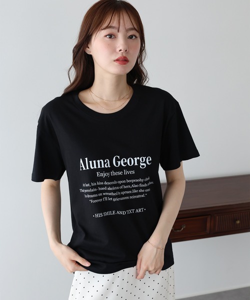 BLUEEAST(ブルーイースト)の「レタリングロゴ Tシャツ(Tシャツ/カットソー・レディース・ホワイト/グレー/ブラック・MEDIUM)」の2枚目の写真