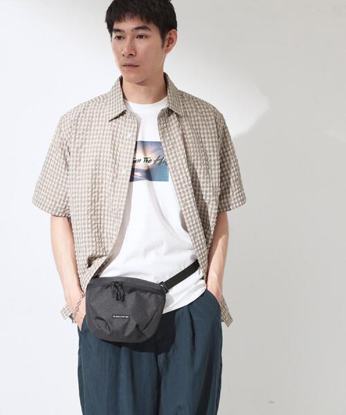 THE SHOP TK (ザ ショップ ティーケー )の「ナイロン ミニサコッシュバッグ(ボディバッグ/ウエストポーチ・メンズ・ブルーグリーン/ブラック・00)」の20枚目の写真
