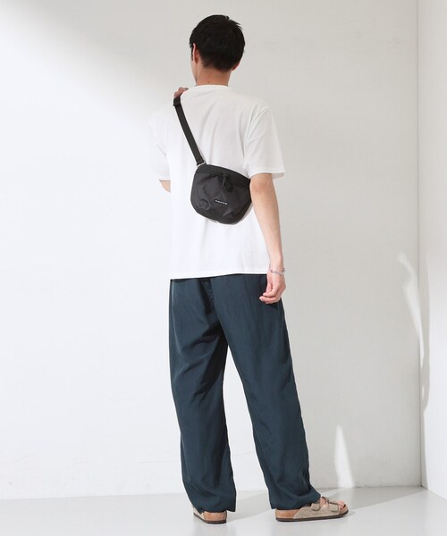THE SHOP TK (ザ ショップ ティーケー )の「ナイロン ミニサコッシュバッグ(ボディバッグ/ウエストポーチ・メンズ・ブルーグリーン/ブラック・00)」の5枚目の写真
