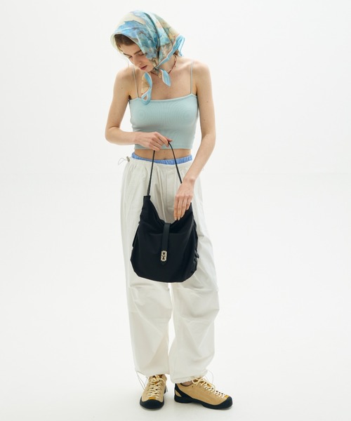 full/fill.(フルフィル)の「front belt one shoulder bag / フロントベルトワンショルダーバッグ(ショルダーバッグ・レディース・ブラック/カーキ・FREE)」の12枚目の写真
