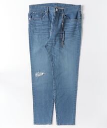 WATER REPELLENT DENIM PANTS SLIM TAPERED