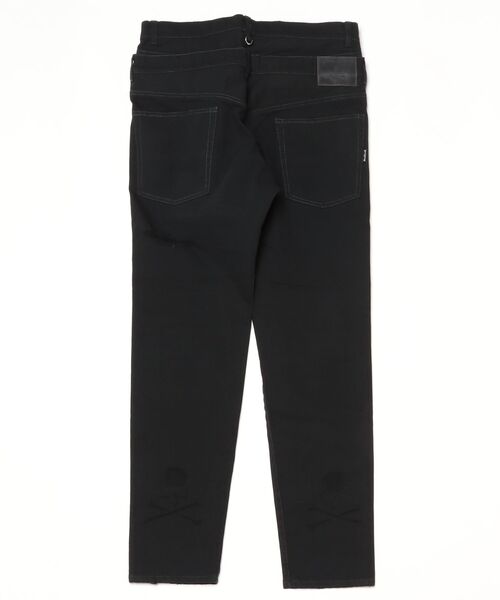 mastermind JAPAN（マスターマインド）の「WATER REPELLENT DENIM PANTS SLIM TAPERED（デニムパンツ・メンズ・インディゴブルー/ブラック・XL）」の4枚目の写真