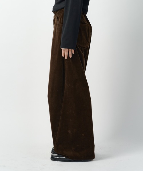 Lui's（ルイス）の「ウールコーデュロイカーブパンツ（その他パンツ・メンズ・ブラック/ブラウン・M/S）」の13枚目の写真