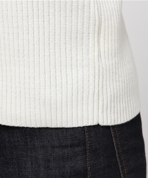 goocy（グースィー）の「フレア衿Knit（ニット/セーター・レディース・オフホワイト/ネイビー/キャメル・FREE）」の7枚目の写真