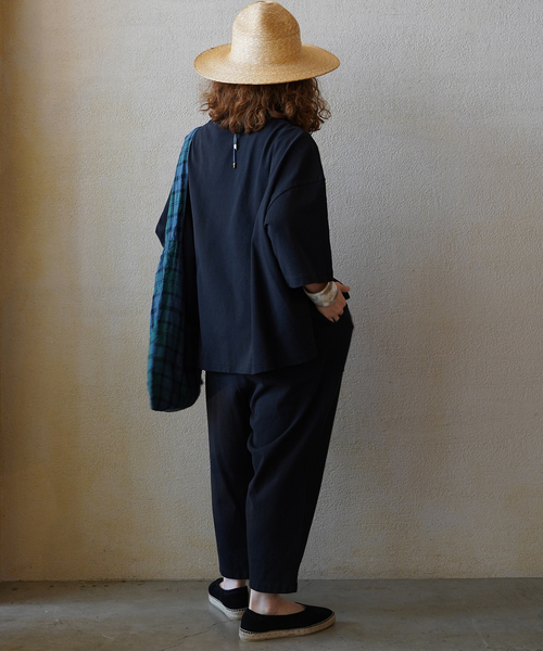 JOURNAL STANDARD LUXE(ジャーナルスタンダード ラックス)の「ドヅメテンジクベイカーパンツ(その他パンツ・レディース・レッド/ブラック・FREE)」の4枚目の写真