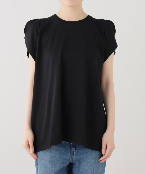 FRAMeWORK(フレームワーク)の「BASERANGE/ベースレンジ PIN TANK(Tシャツ/カットソー・レディース・ブラック・FREE)」の11枚目の写真