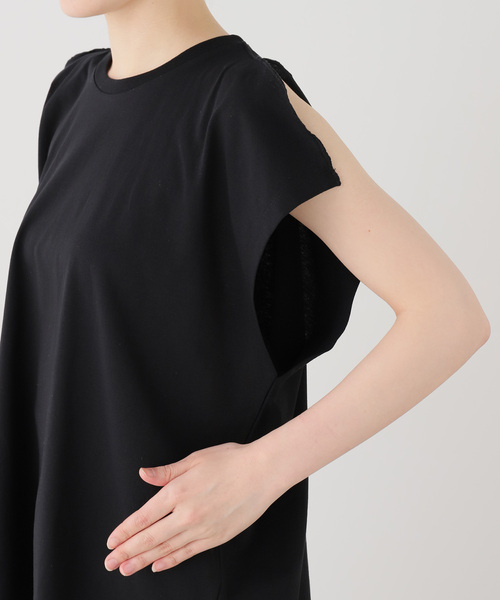 FRAMeWORK(フレームワーク)の「BASERANGE/ベースレンジ PIN TANK(Tシャツ/カットソー・レディース・ブラック・FREE)」の14枚目の写真