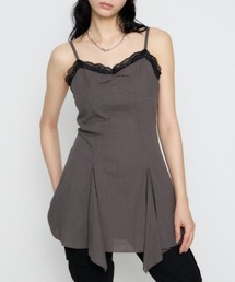 COTTON LACE CAMI チュニック