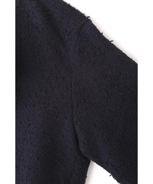 YLEVE（イレーヴ）の「YLEVE / TWEED JACKET（テーラードジャケット・レディース・ネイビー・2/1/0）」の3枚目の写真
