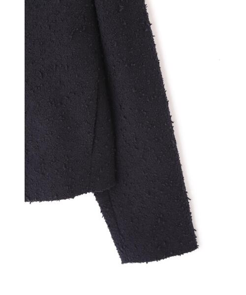YLEVE（イレーヴ）の「YLEVE / TWEED JACKET（テーラードジャケット・レディース・ネイビー・2/1/0）」の4枚目の写真