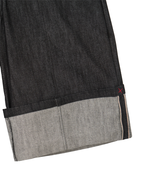 DANDEL(ダンデル)の「DD turn-up denim bermuda pants (BLACK)(その他パンツ・レディース・その他・1/2)」の4枚目の写真